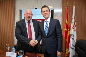 Министерот Муцунски ги продолжува посетите со бизнис секторот, денеска оствари средба со Стопанската комора