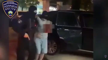 (ВИДЕО) Уапсени двајца припадници на организираната криминална група „Беланоца“