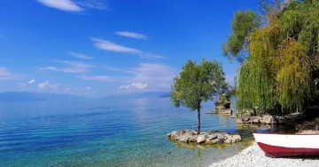 НИВОТО НА ВОДАТА ВО ОХРИДСКО ЕЗЕРО НАД ПРОСЕК: 24 см повеќе од обично за март