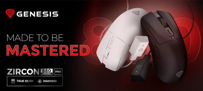 Лесно, брзо и прецизно: Genesis Zircon 880 PRO за гејмерите што сакаат контрола