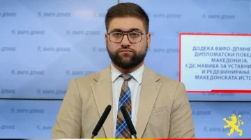 Манасиевски: СДС навива за уставни измени додека државата бележи дипломатски победи