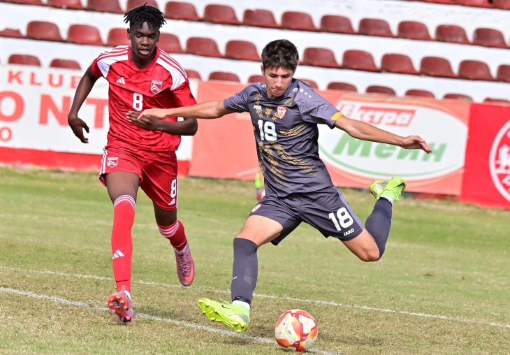 У17: Македонските фудбалери поразени од Германија