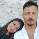 (Фото) Даниел Кајмакоски го прослави 43-тиот роденден со семејството — сопругата Марина го опсипа со бакнежи