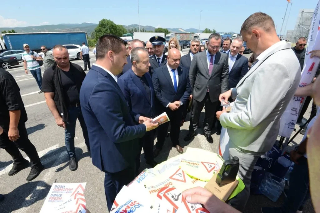Тошковски и Дачиќ од Табановце ја започнаа заедничката кампања „Вози одморен“: Одморен возач е најдобрата превенција за безбедно патување