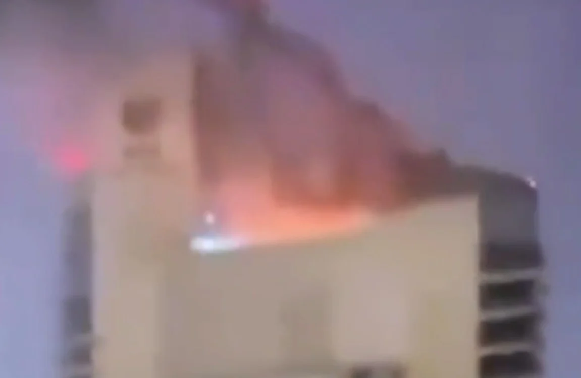 (Видео) Ирански дрон погоди нафтен комплекс во Кувајт: изби голем пожар