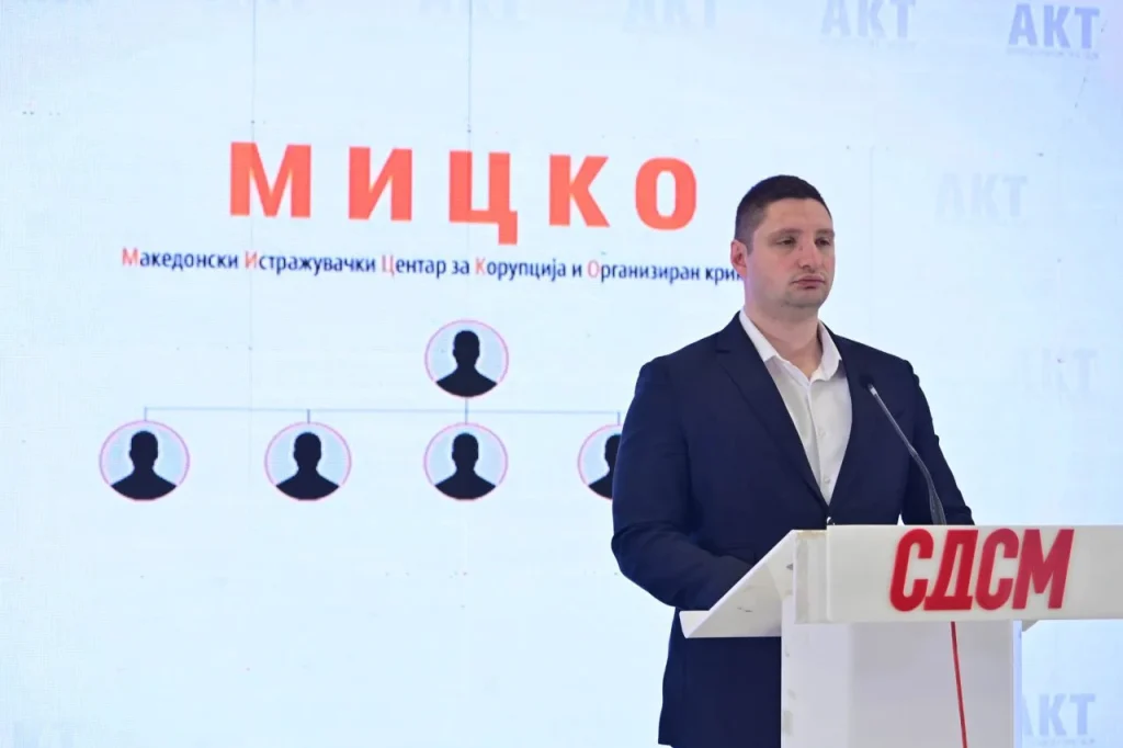 (Видео) Фрчкоски: Мицкоски молчи за Адамовиќ поради поврзаноста со бизнисот со струја