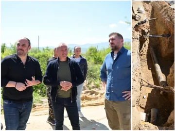 (ФОТО) Ѓорѓиевски: После многу години чекање, жителите на Долно Лисиче конечно добиваат чиста и безбедна вода за пиење