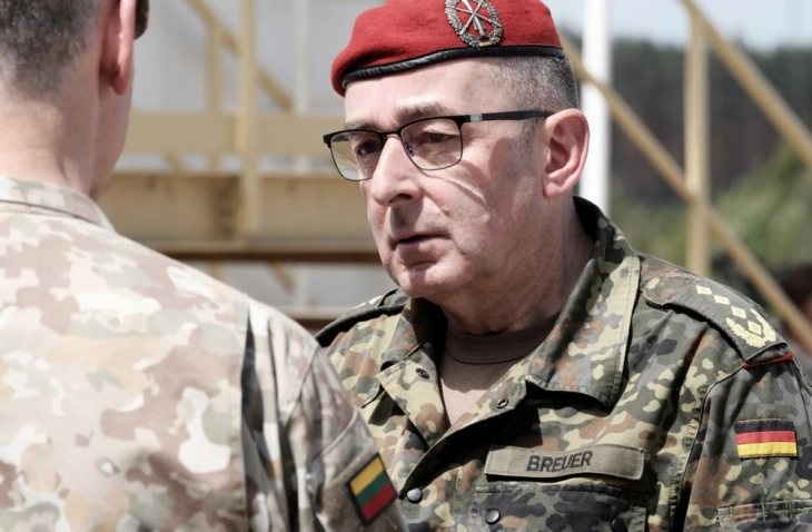 Началникот на Генералштабот, генерал Карстен Бројер во посета на АРМ