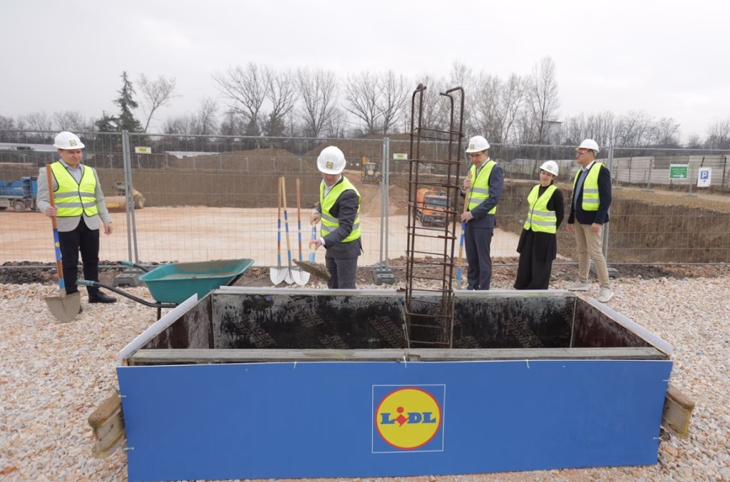 Продолжува инвестицискиот циклус на Lidl во Скопје: Почна изградбата на маркет во Гази Баба