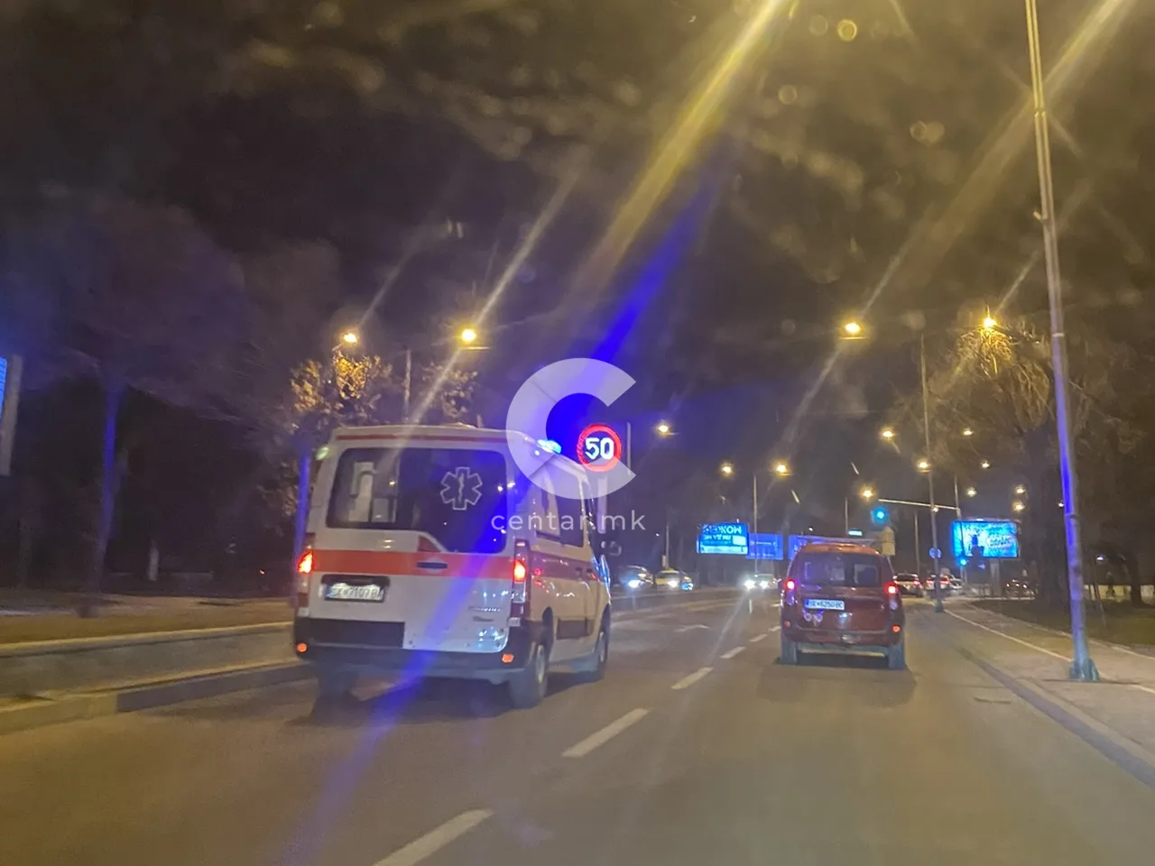 СКОПЈЕ: Возило излетало кај клучката Илинден – повеќемина повредени