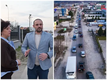 (ФОТО) Ѓорѓиевски: Голготата завршува, ќе се гради булеварот ,,Борис Трајковски” пред Драчево