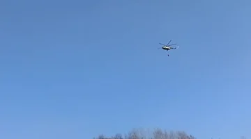 ЦУК: Пожарот на Јабланица локализиран, армиски хеликоптер изврши 16 прелети