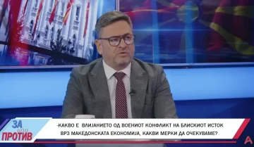 Ристески: Оваа Влада покажа дека има капацитет да се справува со кризи, не очекуваме поголеми потреси поради воениот конфликт