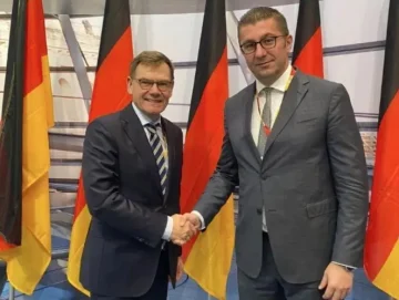 Германскиот министер за надворешни работи во посета на Македонија