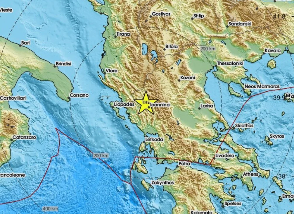 Земјотрес ја погоди Грција: 4,6 степени