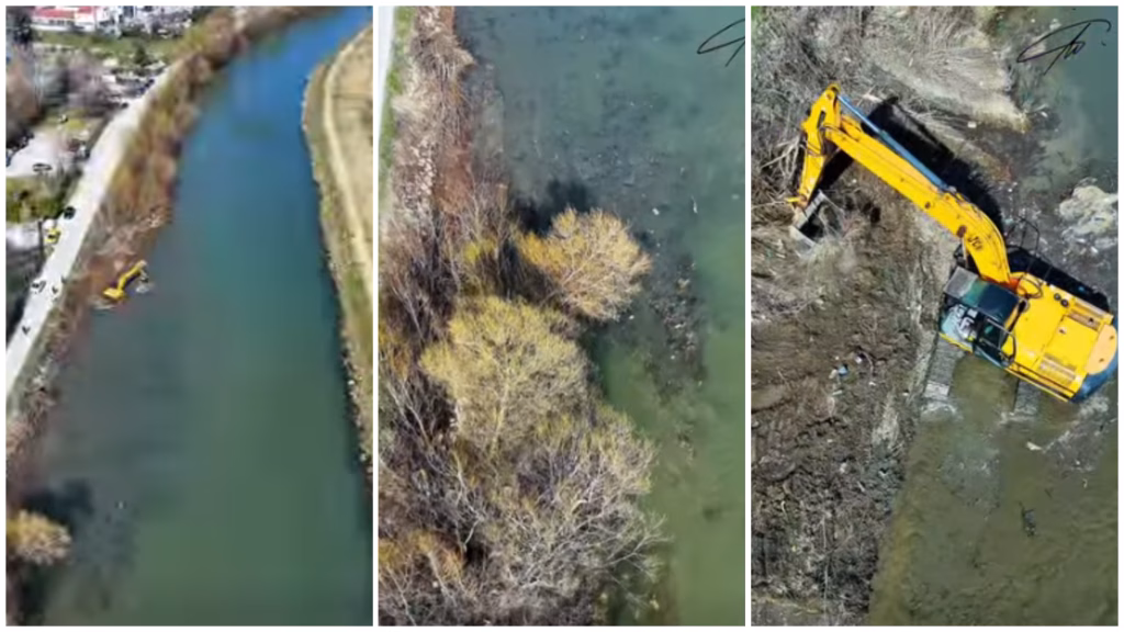 ВИДЕО Ѓорѓиевски: Темелно се чисти коритото на Вардар – бисерот на Скопје!