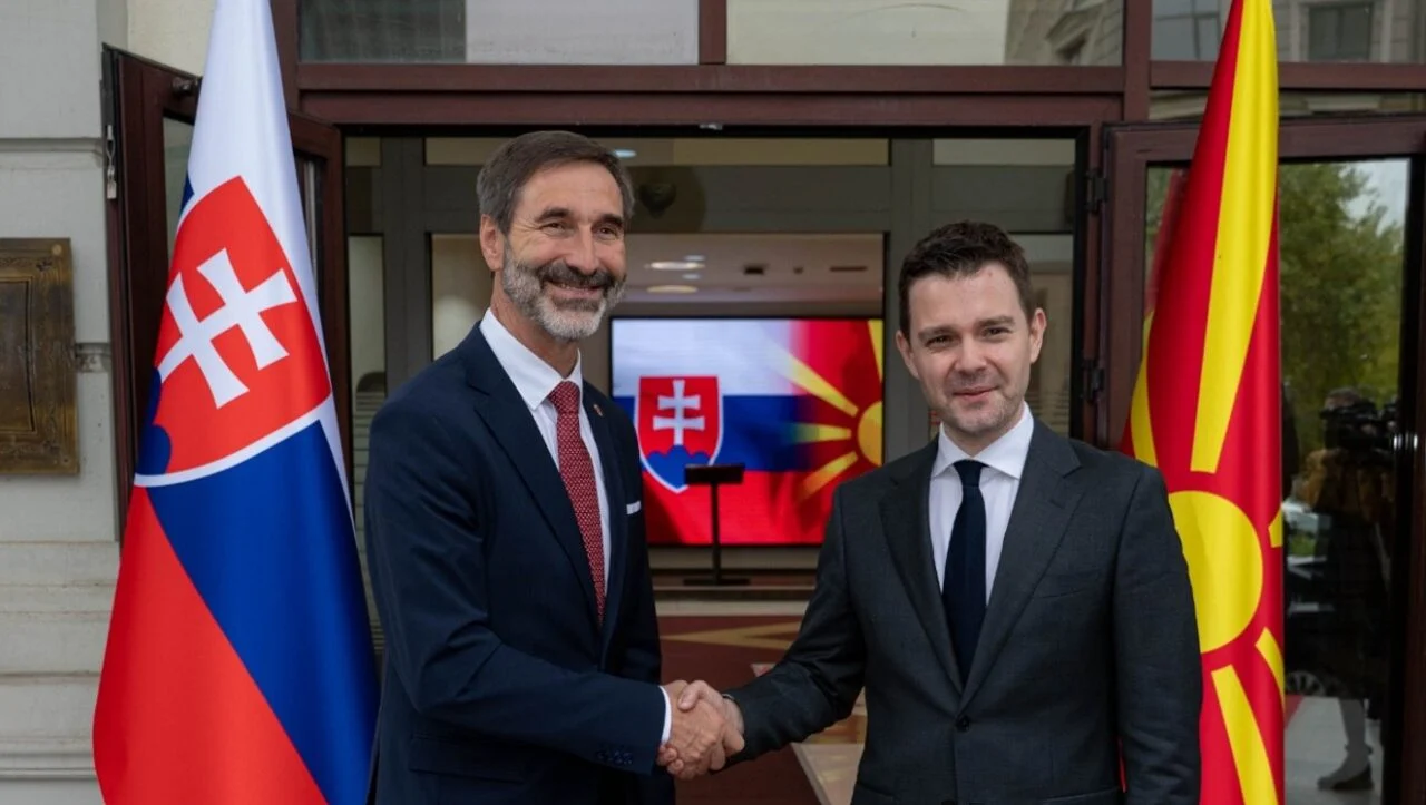 Словачка ја потврди поддршката за европскиот пат на Македонија, Муцунски и Бланар разговараа за продлабочување на соработката