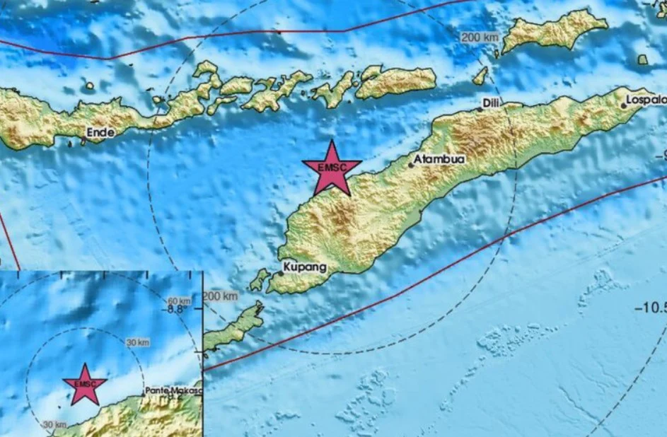 Силен земјотрес го погоди индонезискиот остров Тимор