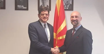 Јавниот обвинител Савески оствари средба со ЕУ амбасадорот за подобрување на правосудството