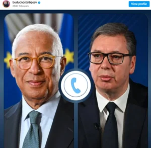Телефонски разговор Вучиќ-Кошта за европскиот пат на Србија и важни прашања од интерес за Белград и за Брисел