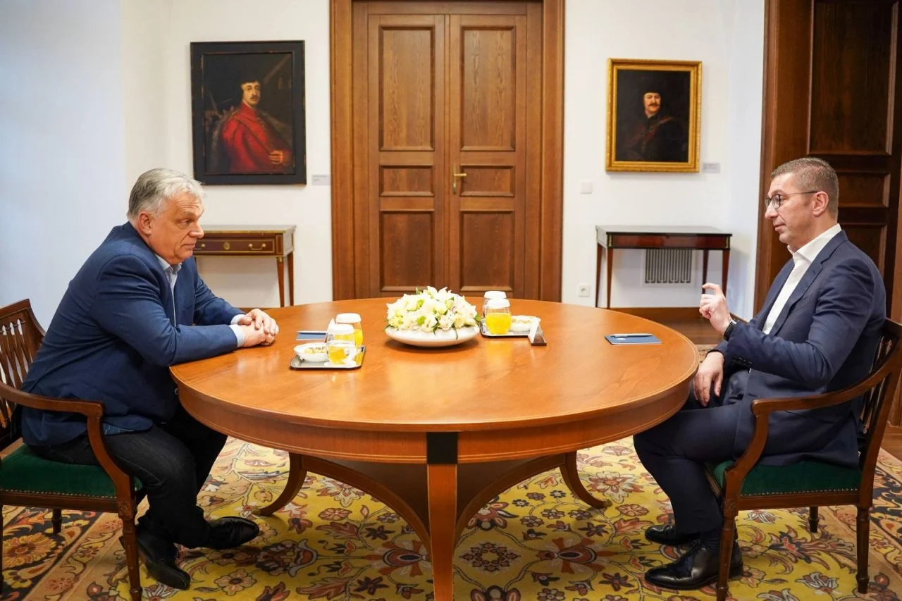 Мицкоски на средба со Орбан: Македонија и Унгарија градат силно стратешко партнерство, економијата е во фокусот