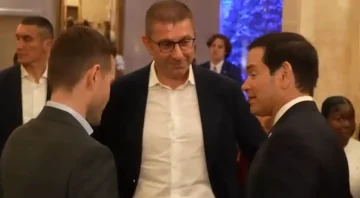СДСМ СО КРАТКОВИДОСТ И ЗАВИДЛИВОСТ:  Не разбираат дека Рубио досега разговараше единствено со премиерот Мицкоски и министерот Муцунски
