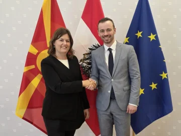 БОЖИНОВСКА ВО ВИЕНА: Зајакнување на енергетското партнерство меѓу Македонија и Австрија