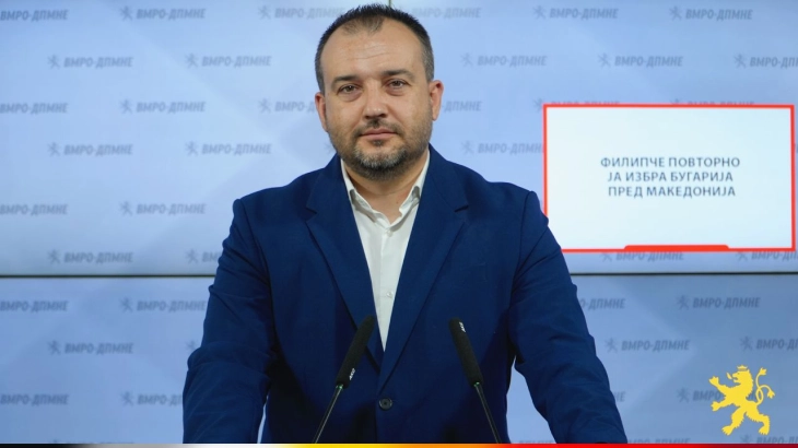 Лефков: Филипче повторно ја избра Бугарија пред Македонија