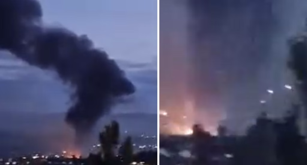 Изгаснат големиот пожар во фабриката во Радовиш, изгореа машини – неколку пожарникари вдишале чад!