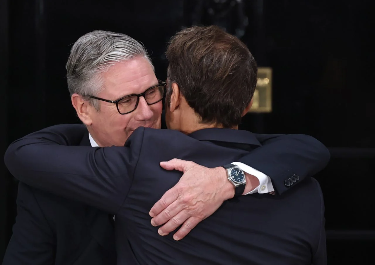 Макрон му се заблагодари на Стармер за неговата поддршка за Украина, и за ревитализација на односите со ЕУ