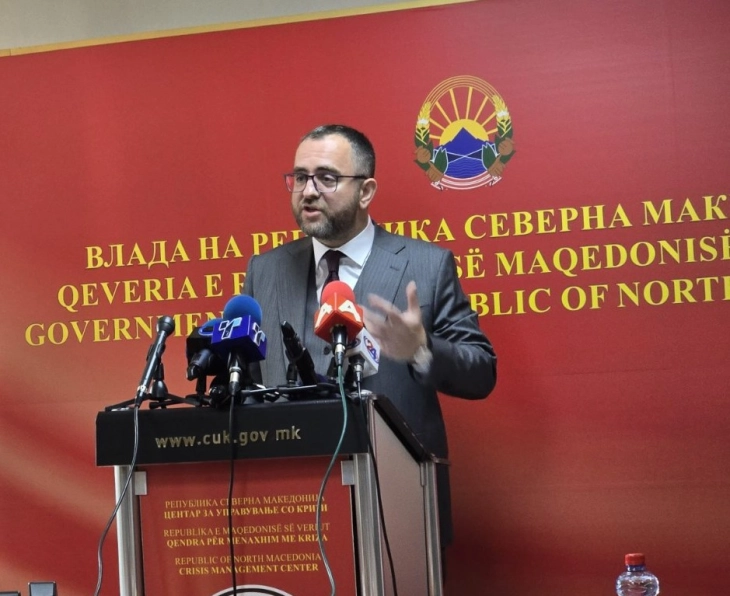 Министерот Тошковски во СВР Струмица на отворање простории за разговор со деца што се во судир со законот