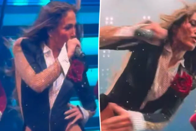 (Видео) Џенифер Лопез доживеа незгода на концертот во Лас Вегас, нејзината реакција е хит!