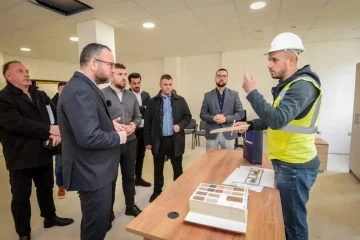 (ВИДЕО) Тошковски изврши увид во изградбата на новата полициска станица во Аеродром