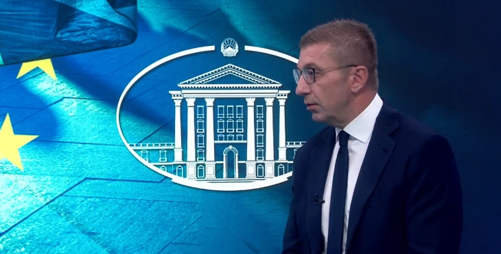 Мицкоски: Бараме решение за ЕУ, проблем беше нашата комплетно предавнички и губитничка позиција што ја потпиша претходната влада