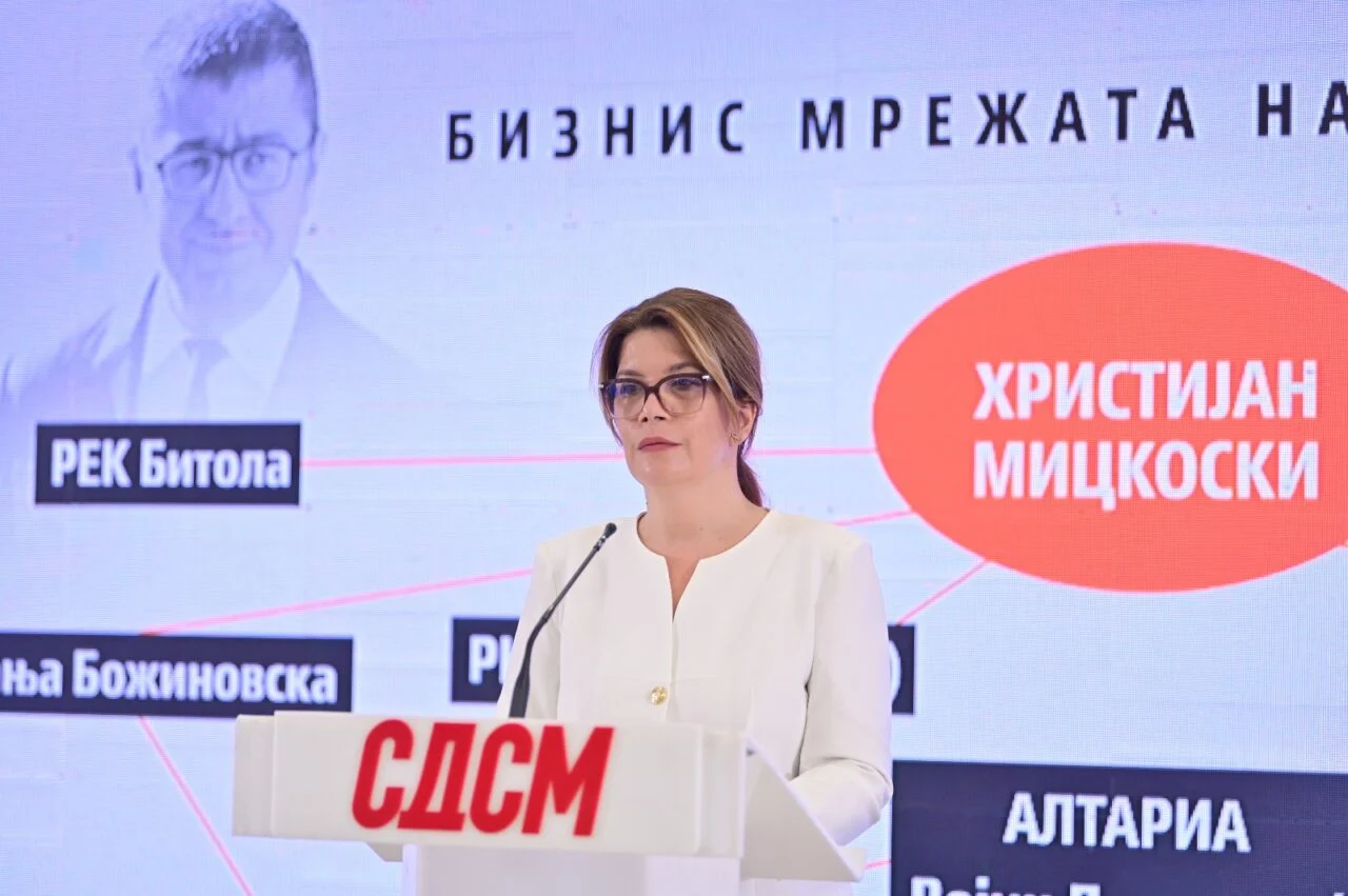 СДСМ: Додека граѓаните стравуваат од новите сметки за струја, бизнис-мрежата на Мицкоски брои милиони