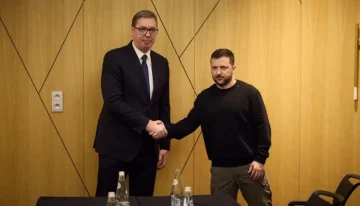 НА СРЕДБА СО ВУЧИЌ: Зеленски во прва официјална посета на Србија