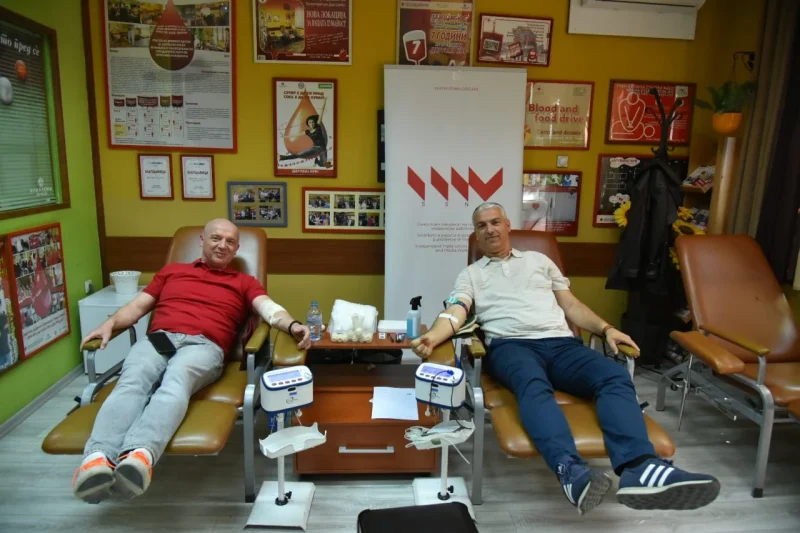 Светскиот ден на слободата на медиумите по четврти пат одбележан со крводарителска акција