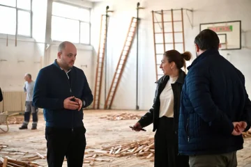 (ФОТО) Основното училиште „Панајот Гиновски” во Бутел по 70 години ќе добие нова спортска сала