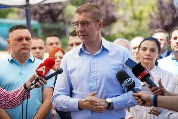 (ВО ЖИВО) Изјава за медиуми на претседателот на Владата, Христијан Мицкоски од Општина Кавадарци