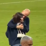 Еве која е девојката која заврши во прегратката на Пеп по победата во Карабао Купот (Видео)