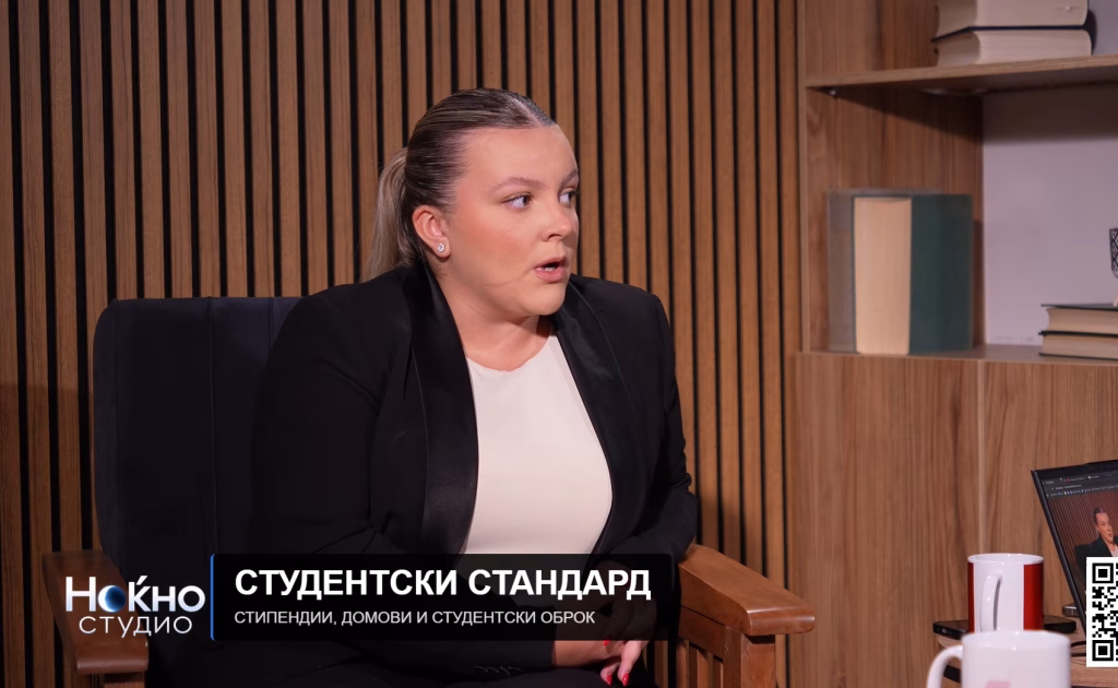 Кузмановска: МОН ги игнорира барањата за повисок студентски оброк и доцни со реконструкцијата на домовите