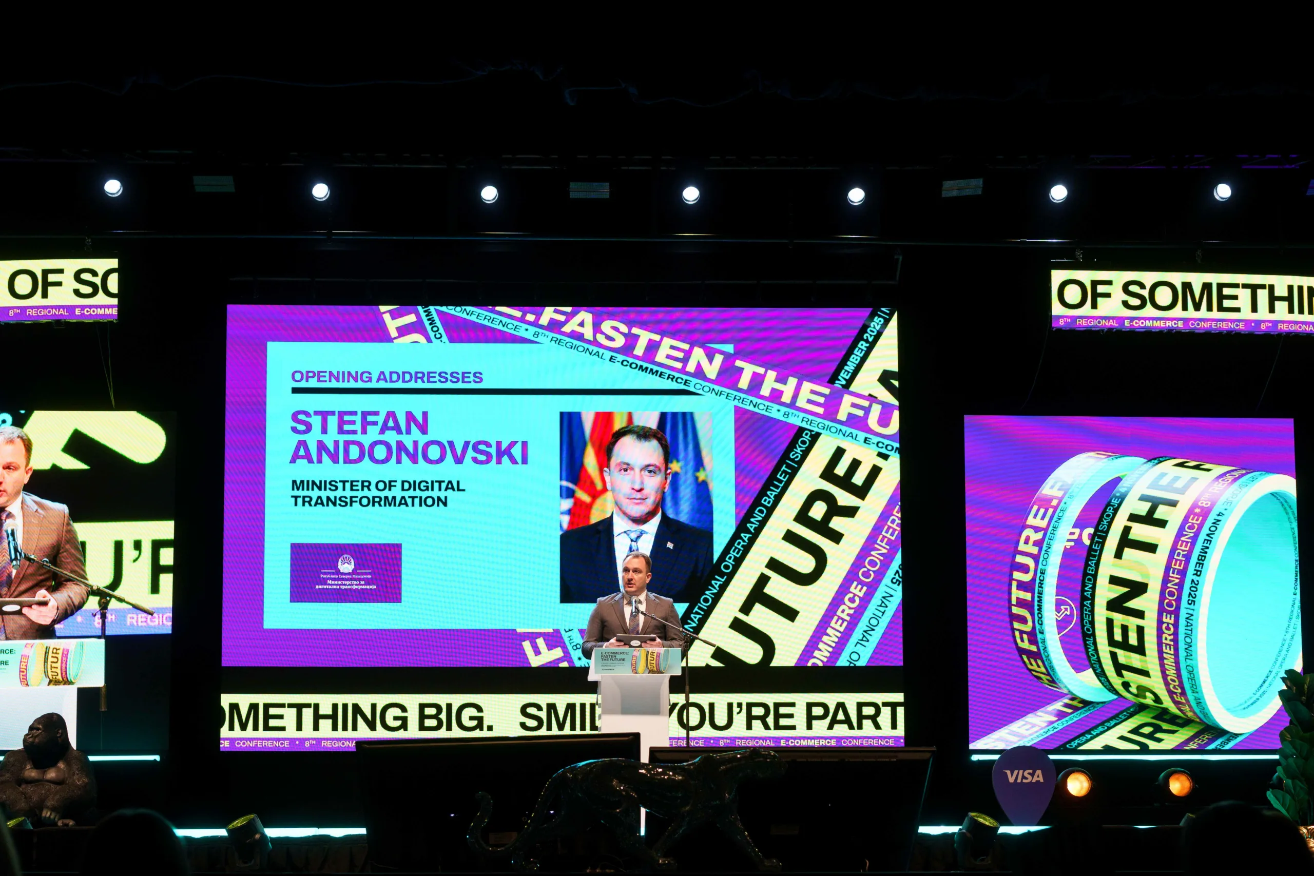 Андоновски: Владата го поддржува развојот на електронската трговија – преку стратегии, интероперабилност и намалена бирократија