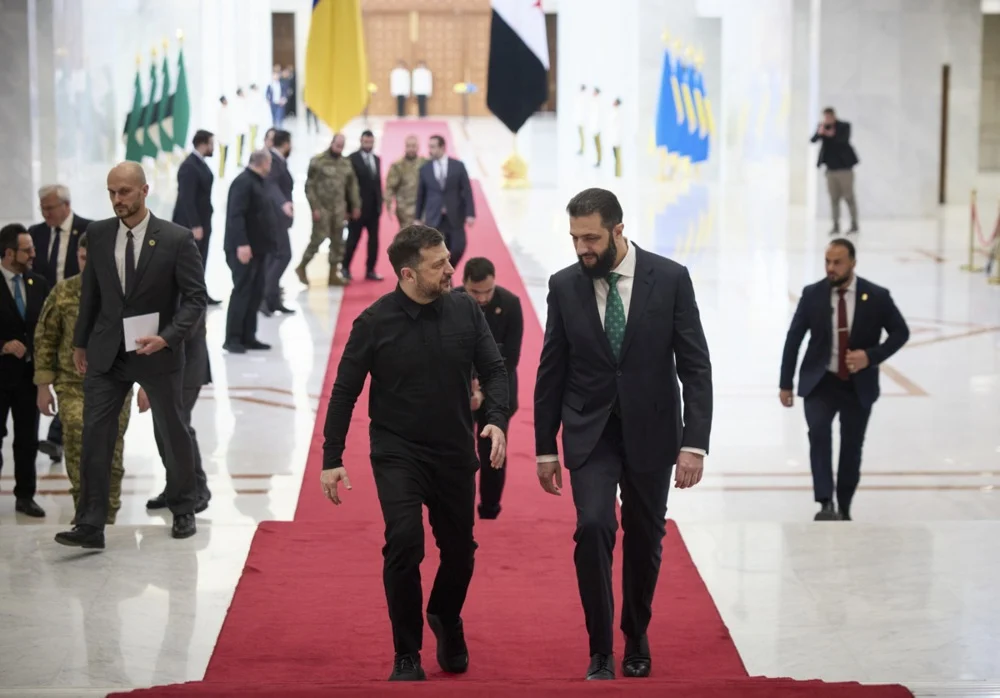 Зеленски ја посети Сирија: „Украина нуди воена експертиза“