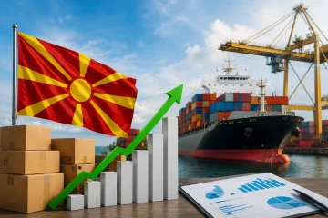 МАКЕДОНИЈА ГО ЗГОЛЕМИЛА ИЗВОЗОТ ЗА 5,7% ВО ПРВИТЕ 5 МЕСЕЦИ: Најмногу се тргувало со Германија, Велика Британија, Кина, Грција и Србија