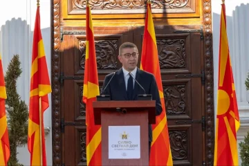 (ВИДЕО) Верувајте во нашата татковина, покажавме дека можеме да победуваме, порача Мицкоски
