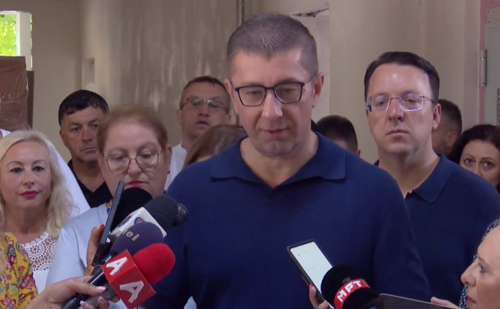 И покрај деструктивноста на опозицијата, продолжуваме со реформите, потенцира Мицкоски