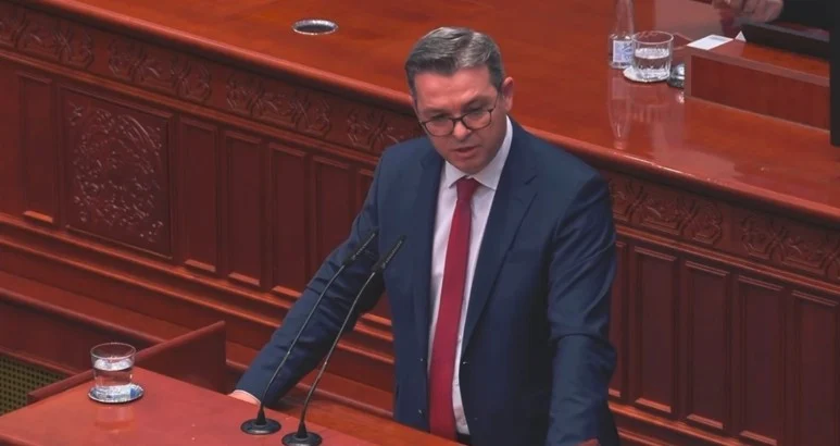 Интерпелацијата на министерот за земјоделство Трипуновски пред пратениците